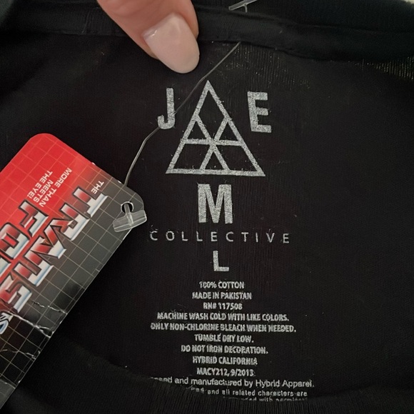 JEM Collective Transformers Men's Black Camo Autobots Logo T-Shirt - Picture 5 of 5